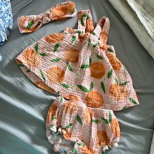 Mudpie Peaches set